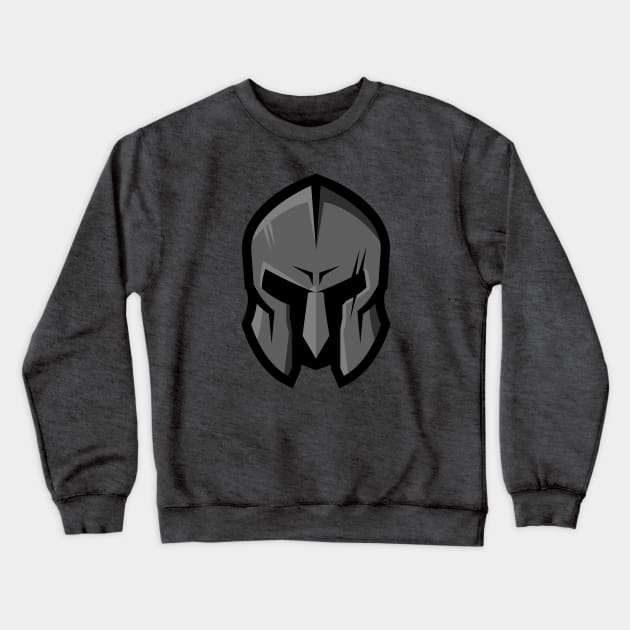 Gray Gladiator Crewneck Sweatshirt by SchaubDesign